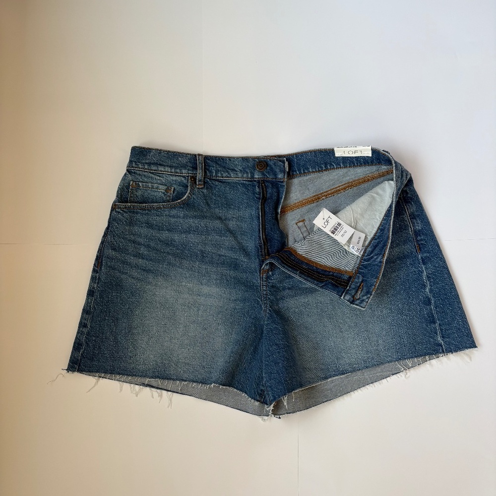 New With Tags Loft Jean Shorts